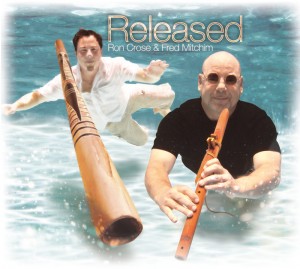 Didgeridoo player and ambient musicians Barra and Fred Mitchim